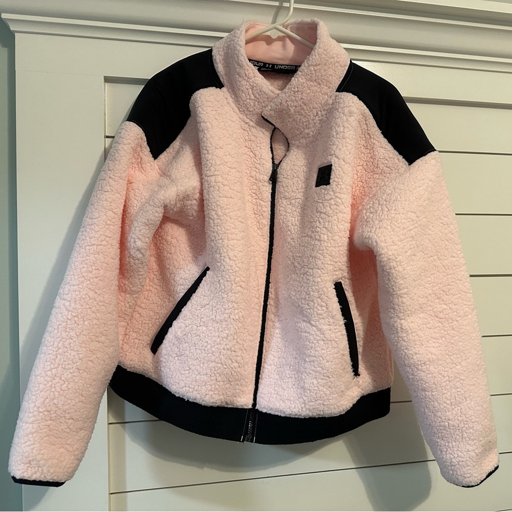Under Armour women’s crop jacket XL pink